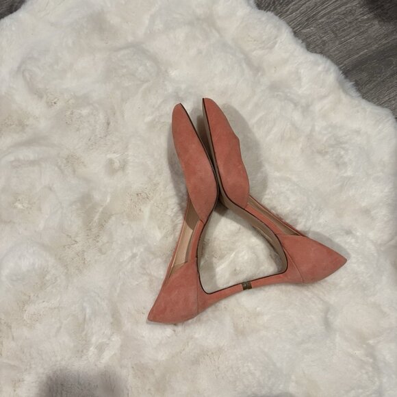 J. Crew Lucie suede d’Orsay leather pump - Picture 3 of 9